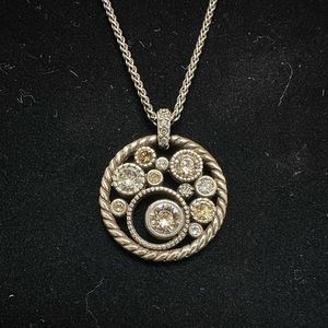 Brighton Halo Gems Necklace rare hard to find color